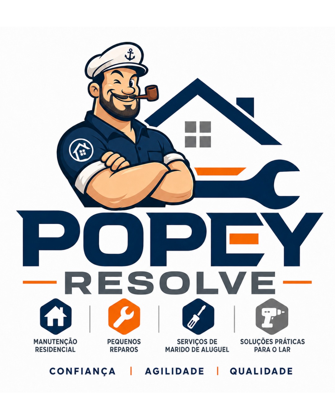 Popey Resolve — manutenção residencial, pequenos reparos e serviços de marido de aluguel